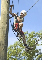 Denis on ropes course
