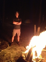 Ian by the fire
