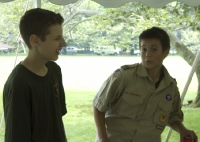 Sharing a joke
