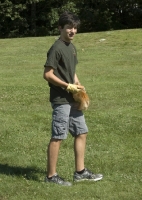 First picker at fireworks cleanup