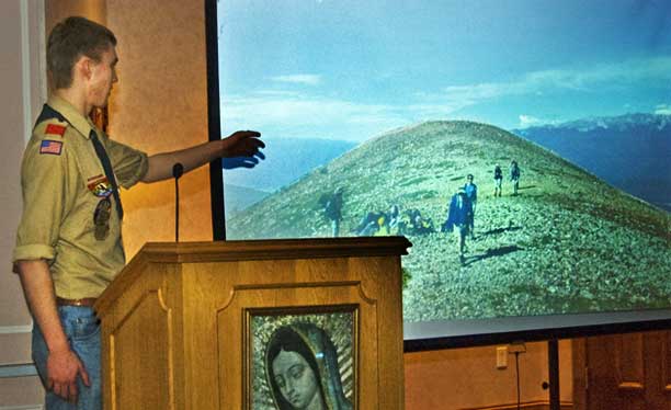 Philmont Presentation at Blue and Gold Dinner